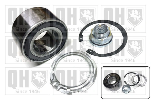 Cojinete de rueda delantero para Renault Kangoo FW0