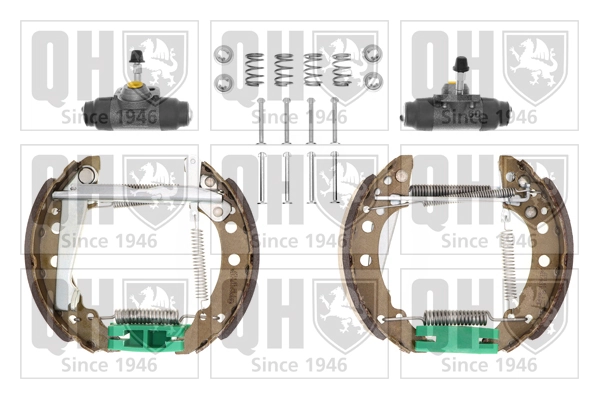 Kit frenos, disco de tambor, con cilindros, completo  Volkswagen Jetta I desde 63,84 €