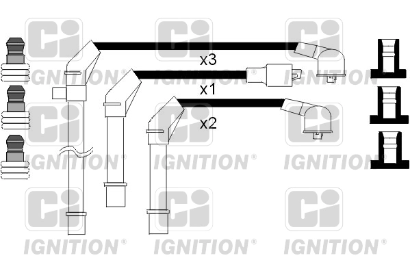 Cables de bujías para Nissan Pathfinder R50