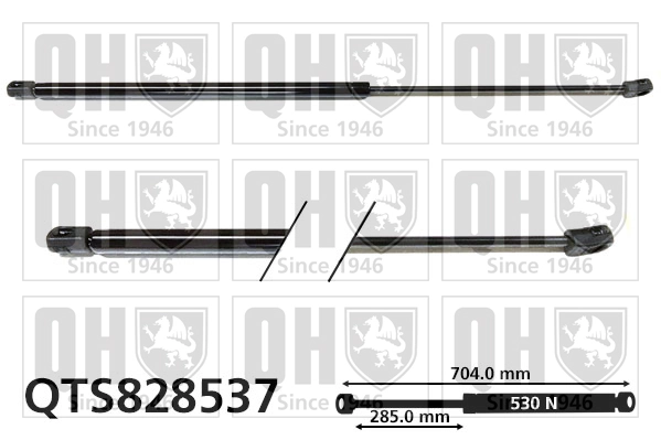 Muelle neumatico maletero para Ford C-Max  (CB7)