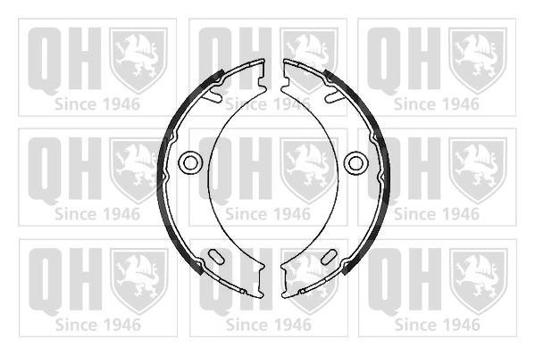 Zapatas de freno de estacionamiento para Volkswagen LT 28-35 II 2DB, 2DE, 2DK