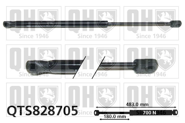 Amortiguador de maletero Magneti Marelli GS1120 precio, desde 15,40 EUR