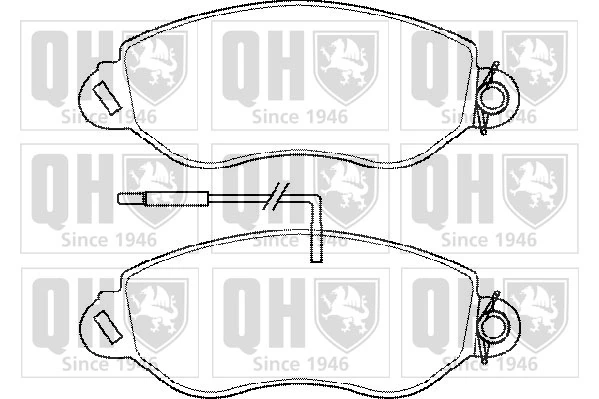 Pastillas delanteras para Nissan Cabstar  TL, VL