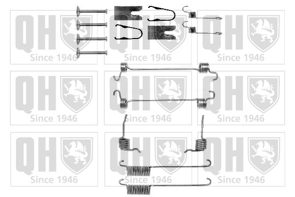 Juego de montaje, zapatas de freno traseras Ka  hatchback (1996-2008) original desde 11,12 €