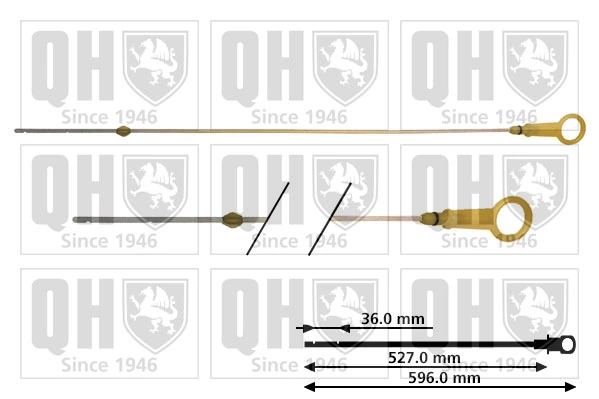 Medidor de aceite para Renault Clio II SB0