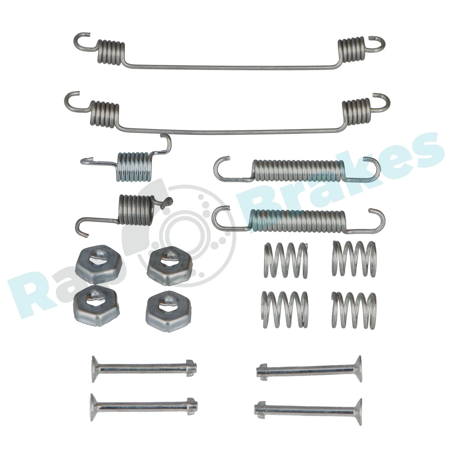 Kit de montaje de zapatas de freno traseras para Renault Megane KA0, KA1