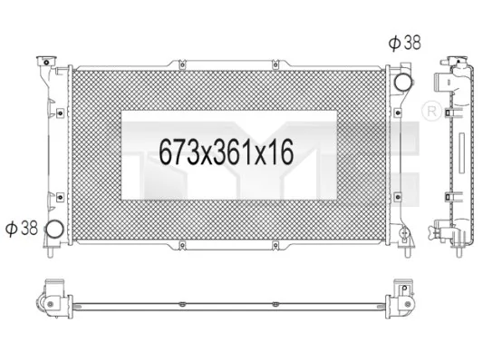 Água radiador Subaru Legacy II desde 92,05 €