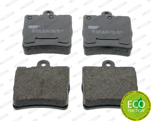 Pastillas traseras de freno Ferodo FDB1322 precio, desde 19,51 EUR
