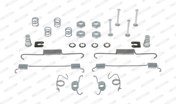 Juego de montaje, zapatas de freno traseras para Ford Fiesta II (FBD)
