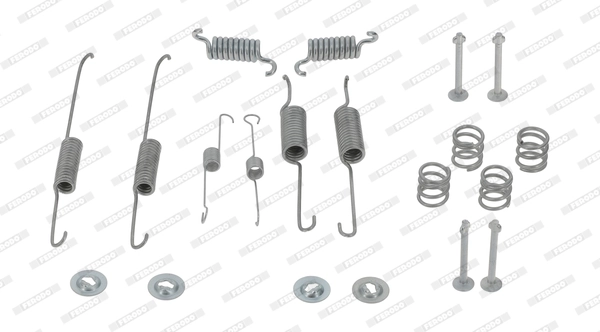 Juego de montaje, zapatas de freno traseras Ford Sierra  (1987-1993)