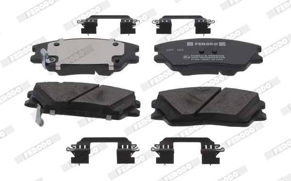 Pastillas de freno delanteras para KIA Soul III (SK3)