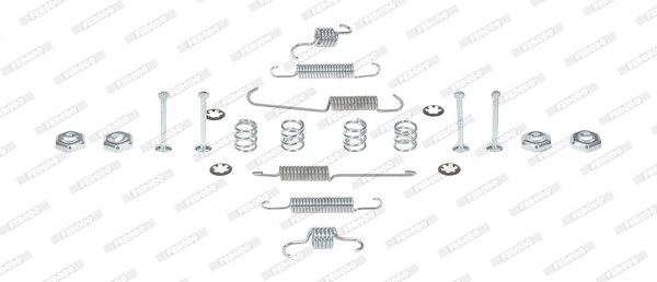 Comprar Kit de montaje de zapatas de freno traseras Ford Fiesta III GFJ a bajo precio