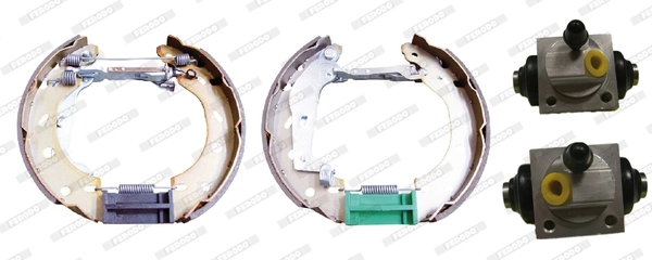 Comprar 554974 VALEO Kit de frenos de tambor, con cilindros, completo