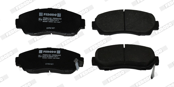 FDB4161 Ferodo Pastillas delanteras