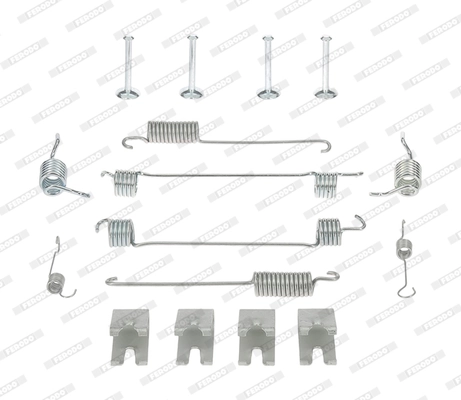 Juego de montaje, zapatas de freno traseras Ford Focus I (DAW, DBW)