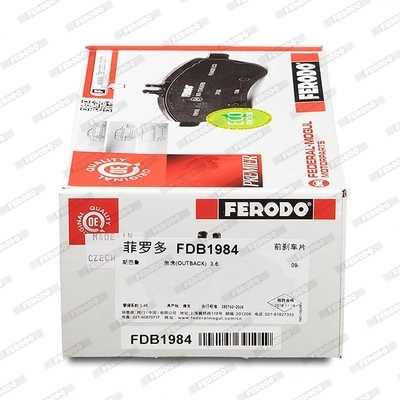 FDB1984 Ferodo Pastillas delanteras