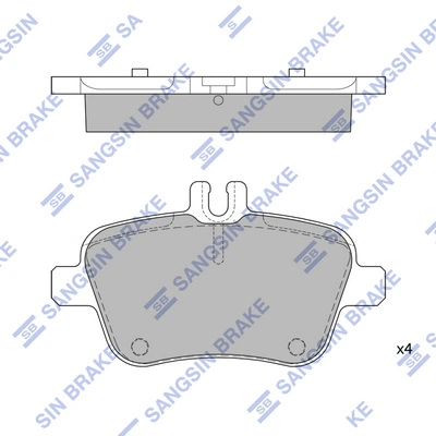 Comprar Pastillas de freno traseras Mercedes A  W176