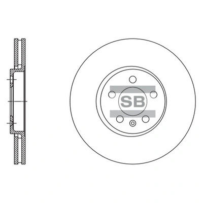 Comprar 1606321780 Peugeot/Citroen Freno de disco delantero