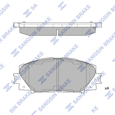 Comprar 3501140G08 Toyota Pastillas delanteras de freno