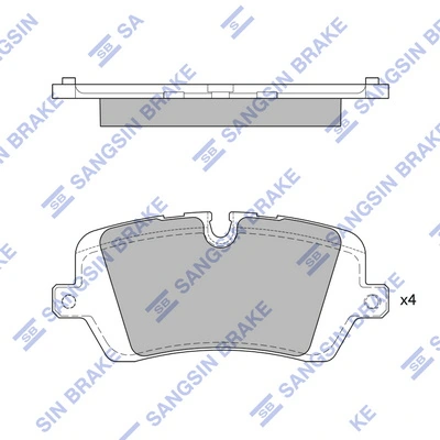 Pastillas traseras de freno Land Rover Discovery V SUV (L462) (2016 - 2026) precio, desde 35,30 EUR
