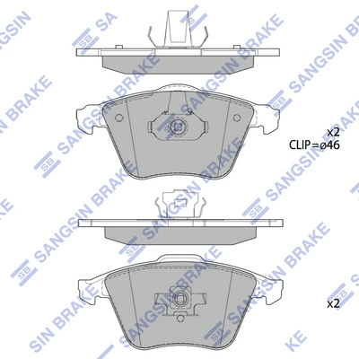 Pastillas freno delanteras Volvo V40 hatchback (525, 526) (2012 - 2019) precio, desde 36,78 EUR