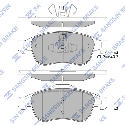 Pastillas freno delanteras Renault CAPTUR II SUV (HF) (2020 - 2026) precio, desde 28,14 EUR