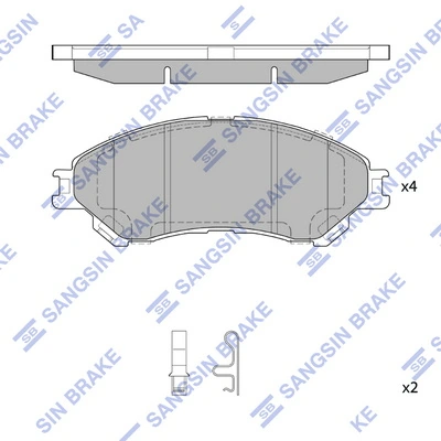  Pastillas de freno Suzuki Vitara 