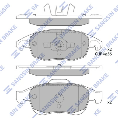 Comprar 1617272980 Mitsubishi Pastillas delanteras de freno