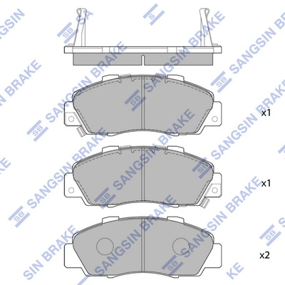 Comprar 1Y363328Z Mazda Pastillas delanteras de freno