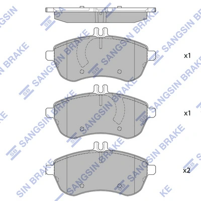 Comprar Pastillas de freno Mercedes E  W212