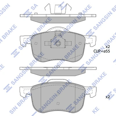Comprar Pastillas de freno Volvo S80 I TS, TH, KV