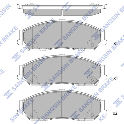 0446506090 Toyota Pastillas delanteras