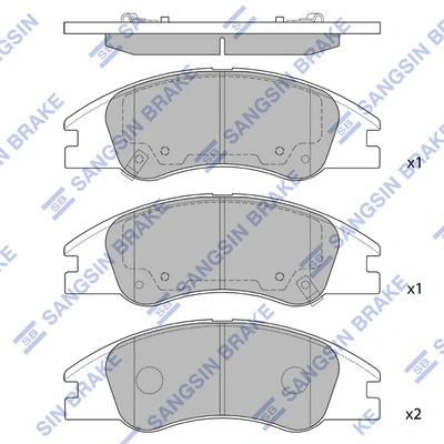 Comprar Pastillas de freno KIA Cerato I LD