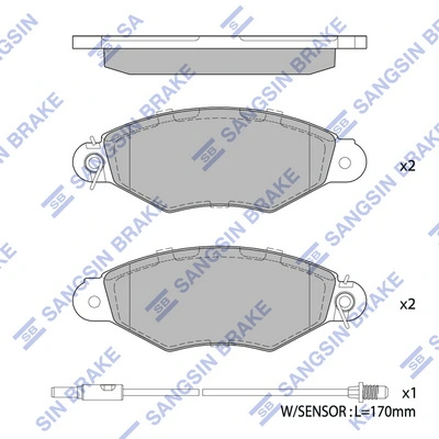 Pastillas freno delanteras Nissan/Infiniti 4106000QAG precio, desde 21,59 EUR
