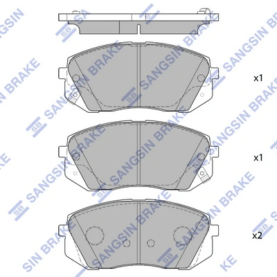 Pastillas freno delanteras Hyundai Ix35 SUV (LM) (2009 - 2016) precio, desde 29,72 EUR