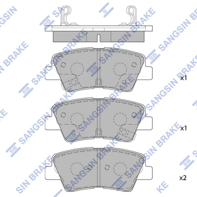 Comprar RMPK37 Mando Pastillas de freno traseras