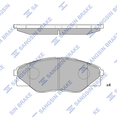 Pastillas freno delanteras Toyota 044650K290 precio, desde 32,16 EUR