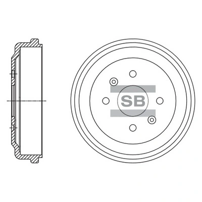 Tambor de freno trasero Spark (Matiz)  hatchback (2010-2026) original desde 33,20 €