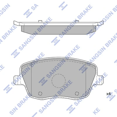 Comprar 1617271180 Peugeot/Citroen Pastillas delanteras de freno
