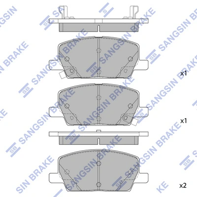 Comprar 986424896 Bosch Pastillas delanteras de freno