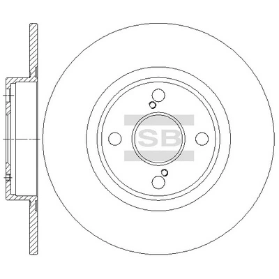 Comprar SKBD0022223 Stark Disco de freno trasero