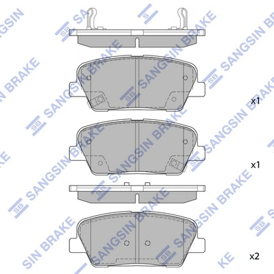 Comprar RMPH45 Mando Pastillas de freno traseras
