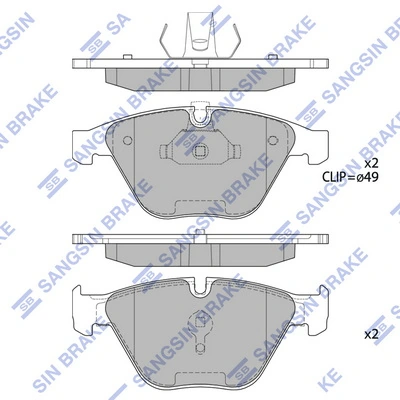 Comprar Pastillas de freno BMW 7  E65, E66, E67