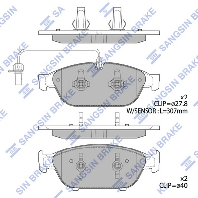 Pastillas freno delanteras Audi A8 D4 sedán (4H2, 4H8, 4HC, 4HL) (2009 - 2013) precio, desde 56,59 EUR
