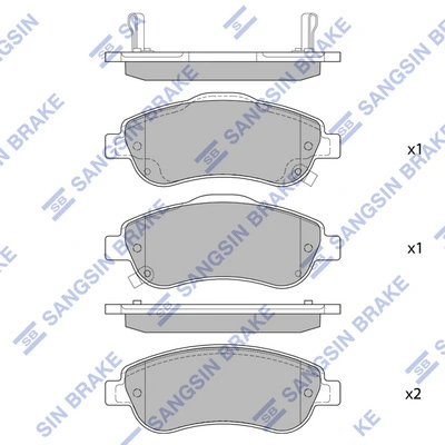 Comprar D5156M FBK Pastillas delanteras de freno