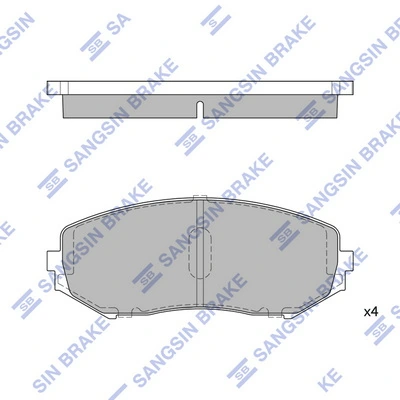 Comprar 5520065J11 Toyota Pastillas delanteras de freno