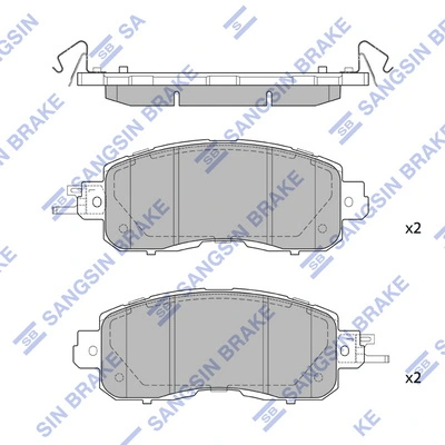 Pastillas freno delanteras Nissan Altima L33 sedán (2012 - 2018) precio, desde 32,70 EUR