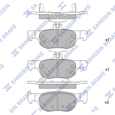 Pastillas traseras de freno Mazda DGY62643Z precio, desde 29,92 EUR
