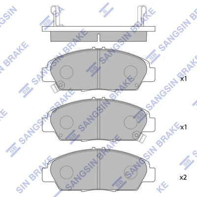 Comprar C14030 Japan Cars Pastillas delanteras de freno