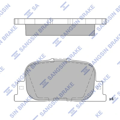 Pastillas traseras de freno BYD D2187 precio, desde 14,70 EUR
